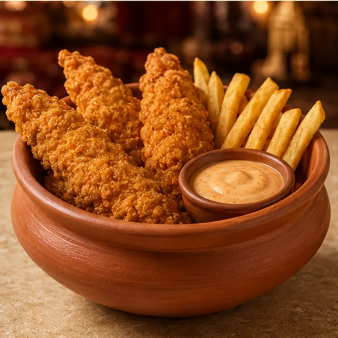 Chicken Strips with Fries